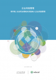 《企业风险管理：将环境，社会和治理相关风险纳入企业风险管理》简体中文版